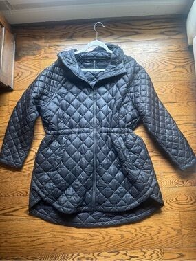 Athleta Puffer Jacket Black 1X
